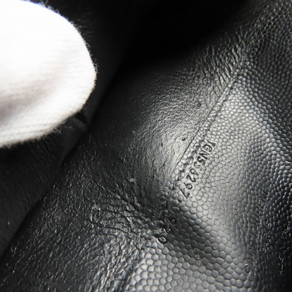実際に弊社で買取させて頂いたSAINT LAURENT PARIS/サンローランパリ 二つ折り 長財布 556297の画像 9枚目