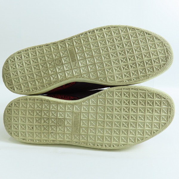 実際に弊社で買取させて頂いた【サンプル】 PUMA/プーマ クライドペイズリー チェリー スニーカー 369279-01/27の画像 2枚目