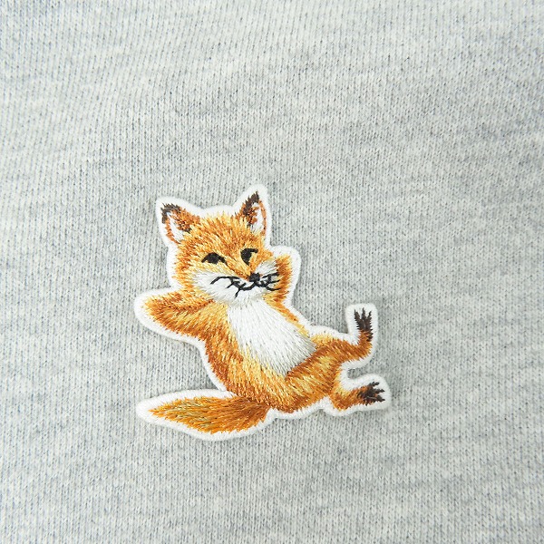 実際に弊社で買取させて頂いたMAISON KITSUNE/メゾン キツネ プルオーバー パーカー グレー Mの画像 3枚目