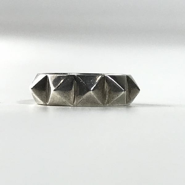 実際に弊社で買取させて頂いたHYSTERIC GLAMOUR/ヒステリックグラマー HYSTERICS シルバー925 スタッズリング 18号の画像 4枚目