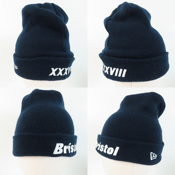 実際に弊社で買取させて頂いたF.C.Real Bristol×NEW ERA/エフシーレアルブリストル×ニューエラ ニット帽/帽子 FCRB-178073の画像 1枚目