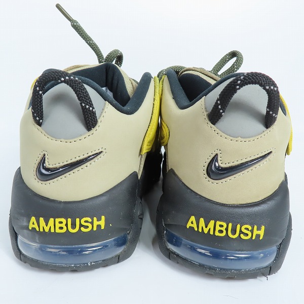 実際に弊社で買取させて頂いたNIKE×AMBUSH/ナイキ×アンブッシュ AIR MORE UPTEMPO LOW SP エアモアアップテンポ ロー FB1299-200/28.5の画像 1枚目