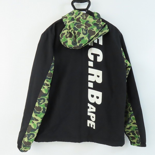 実際に弊社で買取させて頂いたA BATHING APE×F.C.R.B./アベイシングエイプ×エフシーレアルブリストル カモフラ ジャケット FCRB-190104/Mの画像 1枚目