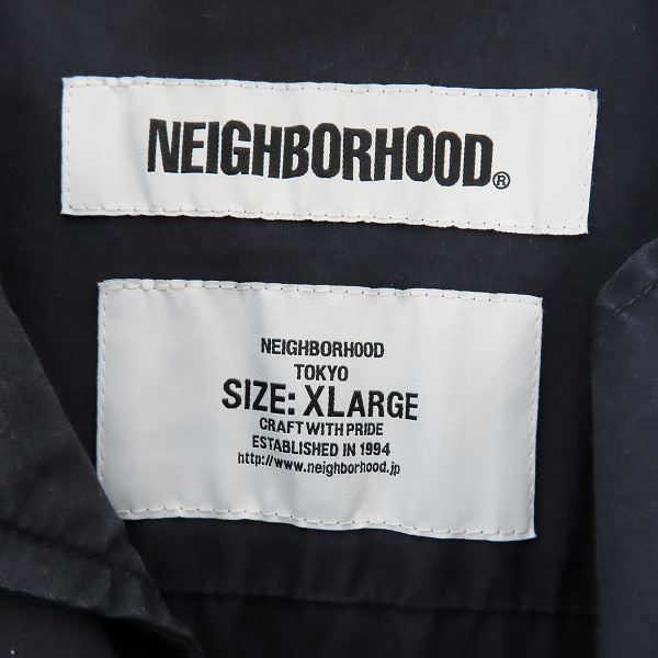実際に弊社で買取させて頂いたNEIGHBORHOOD/ネイバーフッド STROKE/C-SHIRT SS 半袖シャツ 201AQNH-SHM01/XLの画像 2枚目