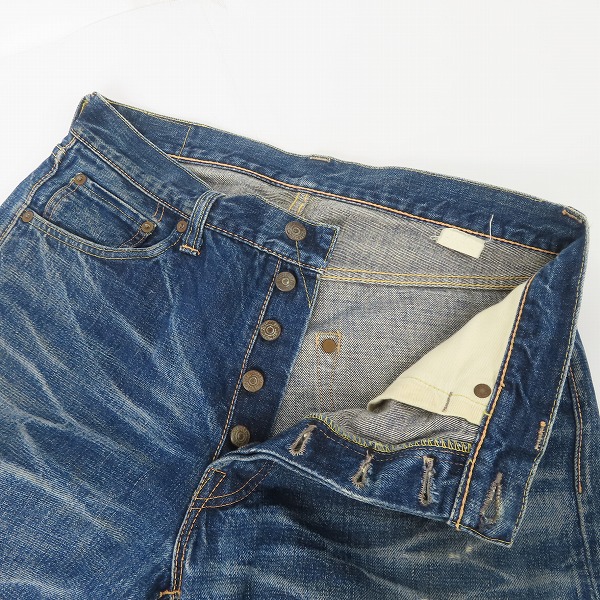 実際に弊社で買取させて頂いたSUGAR CANE/シュガーケーン 901 LONE STAR JEANS ロンスタージーンズ/W32L31の画像 5枚目