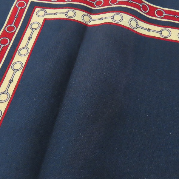 実際に弊社で買取させて頂いたCELINE/セリーヌ PURE SOIE シルク スカーフ/ストール の画像 5枚目