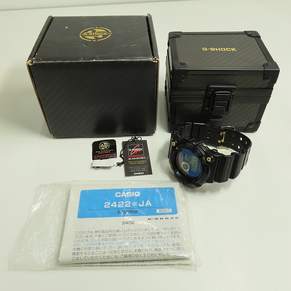 実際に弊社で買取させて頂いたG-SHOCK/Gショック FROGMAN/フロッグマン 25周年記念 ドーンブラック GW-225A-1JFの画像 7枚目