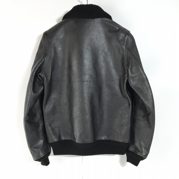 実際に弊社で買取させて頂いたGUILTY PARTIES/ギルティーパーティーズ  WACKO MARIA ワコマリア シングルライダース レザージャケット 13AW-LEA-04/Mの画像 1枚目