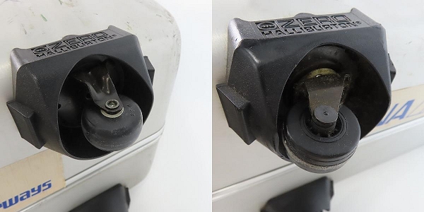 実際に弊社で買取させて頂いたZERO HALLIBURTON/ゼロハリバートン キャリーケース シルバーの画像 7枚目