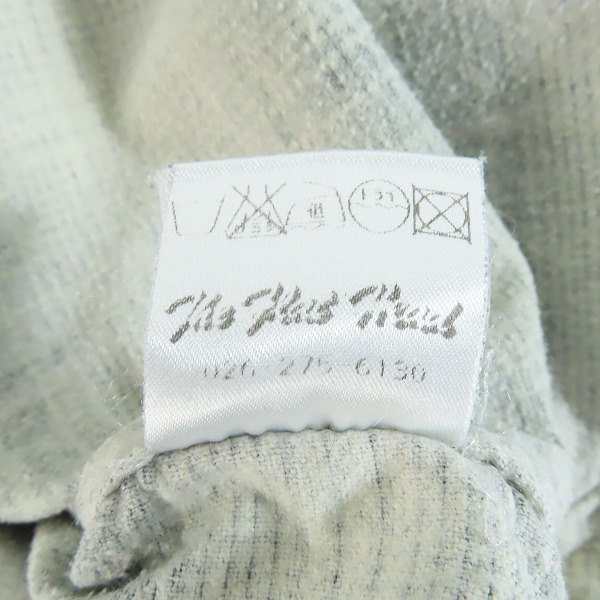 実際に弊社で買取させて頂いたTHE FLAT HEAD/フラットヘッド チェック ネルシャツ グリーン/42の画像 4枚目
