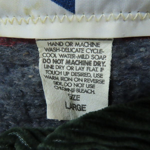 実際に弊社で買取させて頂いたDickies/ディッキーズ 白タグ 70s～80s ヴィンテージ 襟コーデュロイ デッキジャケット /Lの画像 3枚目