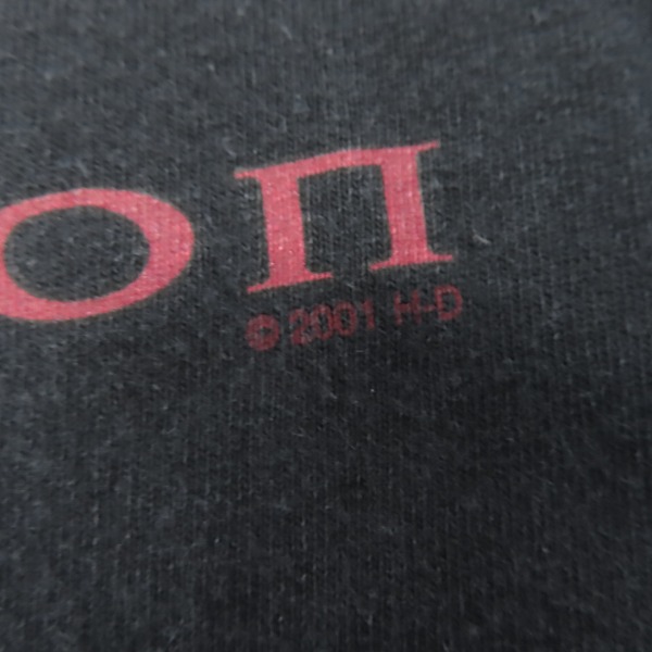 実際に弊社で買取させて頂いたHARLEY DAVIDSON/ハーレーダビッドソン プリント Tシャツ ブラック/Mの画像 9枚目