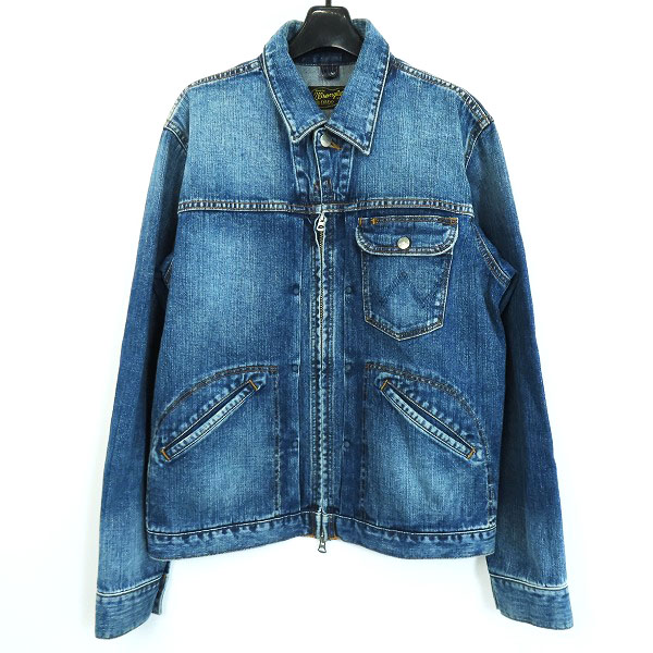 実際に弊社で買取させて頂いたWrangler×nano universe/ラングラー×ナノユニバース  ジップアップ デニムジャケット/Gジャン WS9208/L