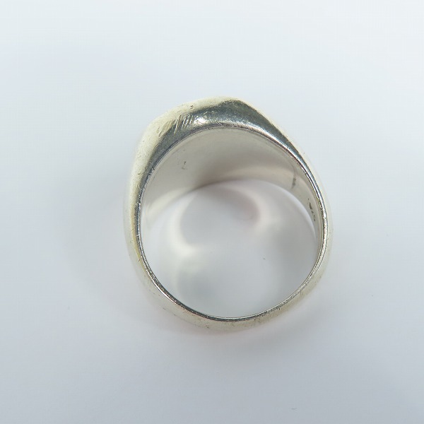 実際に弊社で買取させて頂いたSTUSSY/ステューシー ストックロゴリング 17.5号の画像 5枚目