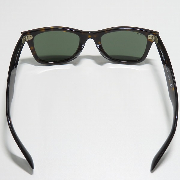 実際に弊社で買取させて頂いたRay-Ban/レイバン WAYFARER/ウェイファーラーサングラス/アイウェア RB2140-F 902の画像 3枚目