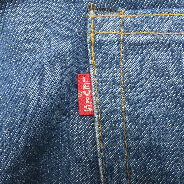 実際に弊社で買取させて頂いたLEVIS/リーバイス 517-0217 ビッグE 刻印8 デニムパンツ/ヴィンテージ/タロンジップ W34L32の画像 3枚目