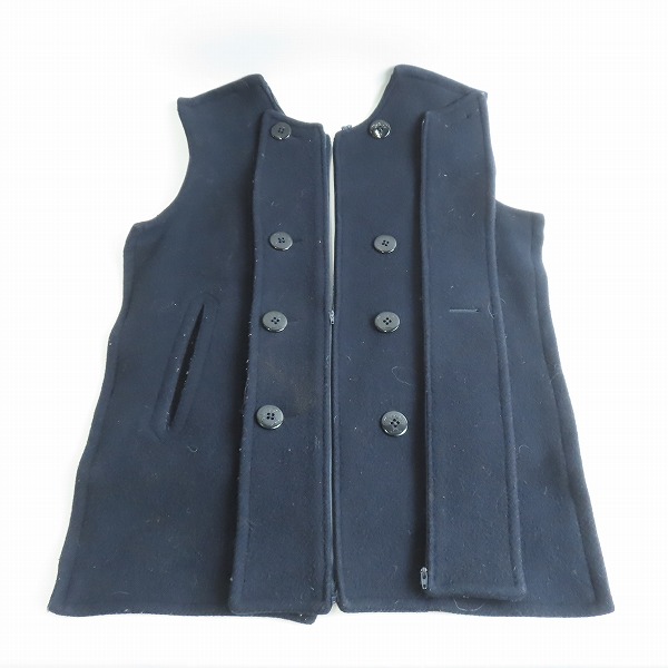 実際に弊社で買取させて頂いたUNDERCOVER/アンダーカバー アーカイブ 98AW Exchange期/small parts 分解Pコート ウール/Mの画像 5枚目