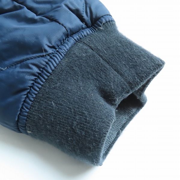 実際に弊社で買取させて頂いたUNITED ARROWS green label relaxing×TAION/ユナイテッド アローズ×タイオン キルティングブルゾン リバーシブル XLの画像 9枚目