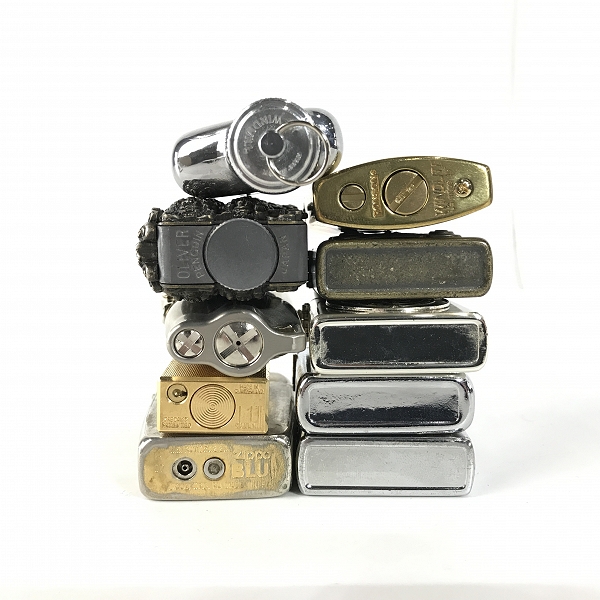 実際に弊社で買取させて頂いた【おまとめ】ZIPPO BLU/ジッポーブルー dunhill/ダンヒル RONSON/ロンソン 他 ライターの画像 2枚目