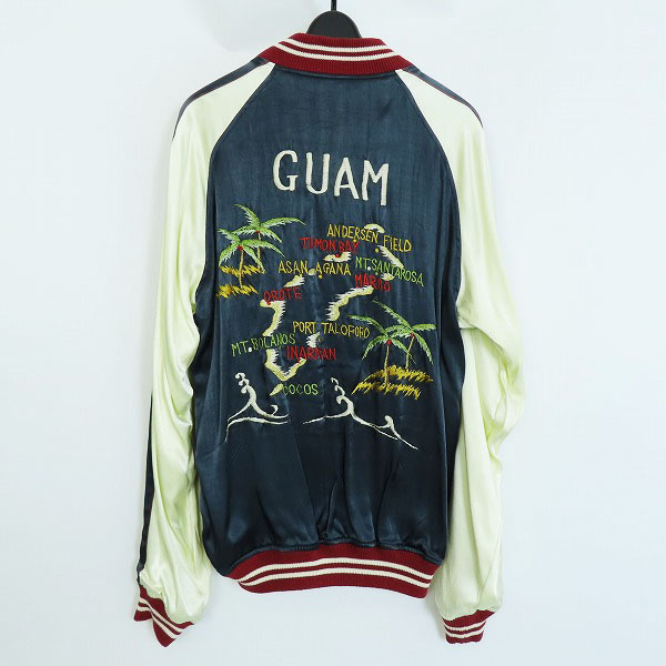 実際に弊社で買取させて頂いた【未使用】THE FLAT HEAD/フラットヘッド リバーシブル スカジャン スーベニアジャケット/XLの画像 1枚目