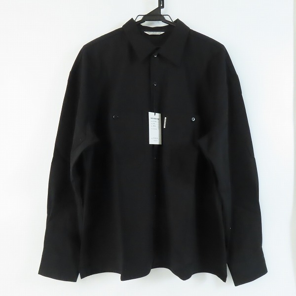 実際に弊社で買取させて頂いた【未使用】COOTIE/クーティー Hard Twist Yarn Gabardhine Work Shirt ワークシャツ CTE-20A401/Mの画像 1枚目