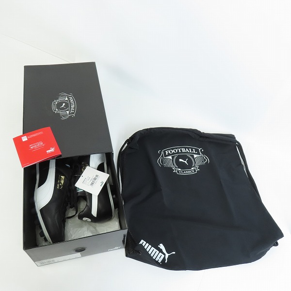 実際に弊社で買取させて頂いた【未使用】puma/プーマ maradona super fg 日本国内限定30足 スパイクシューズ 103816-01/27の画像 7枚目