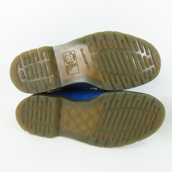 実際に弊社で買取させて頂いたDr.Martens/ドクターマーチン 3EYE BOOTS/3ホール ブーツ ブルー 1461/UK7の画像 2枚目