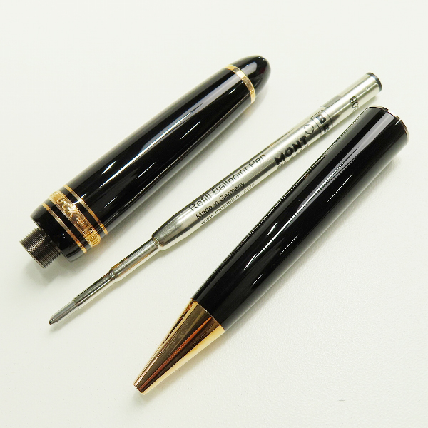 実際に弊社で買取させて頂いたMONTBLANC/モンブラン MEISTERSTUCK/マイスターシュテック ローズゴールドコート ル・グラン 回転式 ボールペン MB112673の画像 5枚目