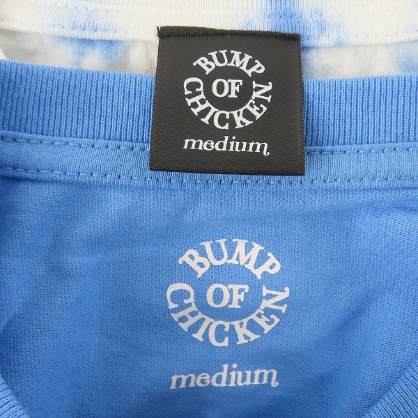 実際に弊社で買取させて頂いたBUMP OF CHICKEN × VERDY/バンプオブチキン × ヴェルディ フェス限定 バンドTシャツ 2点セットの画像 2枚目