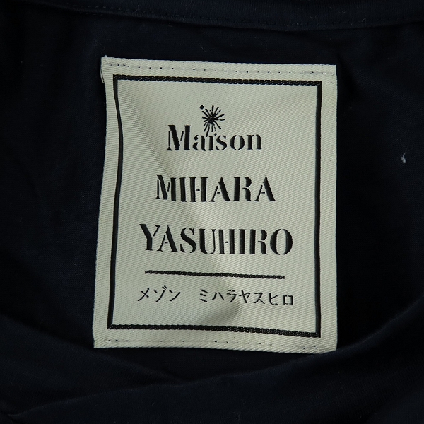 実際に弊社で買取させて頂いたMaison MIHARA YASUHIRO/メゾンミハラヤスヒロ ジャガードTシャツ 91643816/50の画像 2枚目