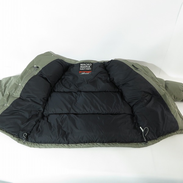実際に弊社で買取させて頂いたWACKO MARIA × NANGA/ワコマリア×ナンガ DOWN JACKET 23FW-WMO-NA04/Sの画像 3枚目