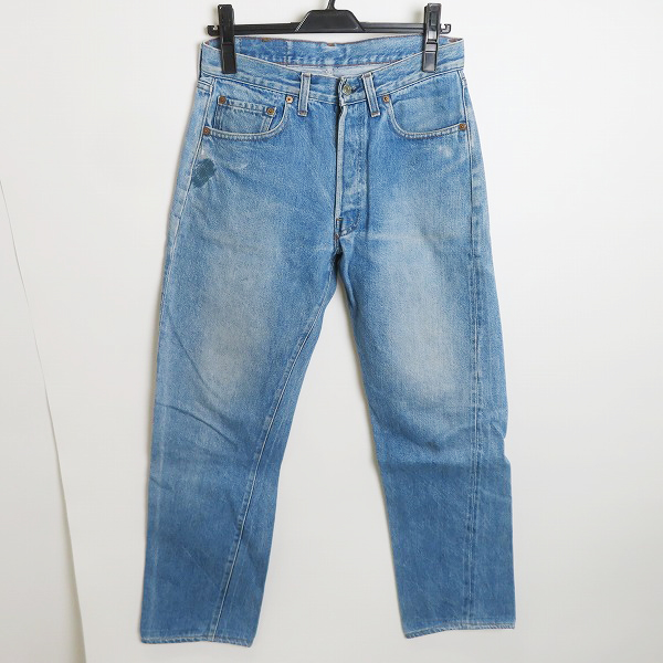 実際に弊社で買取させて頂いたLevi s/リーバイス バレンシア工場 ボタン裏555刻印 501 デニムパンツ/W31L36
