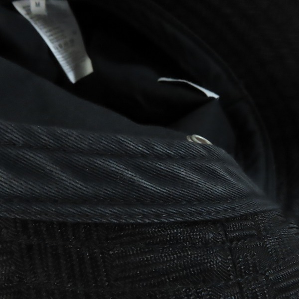 実際に弊社で買取させて頂いたBOTTEGA VENETA/ボッテガヴェネタ バケットハット ジャガード イントレチャート 687344 V1PO2/Mの画像 7枚目