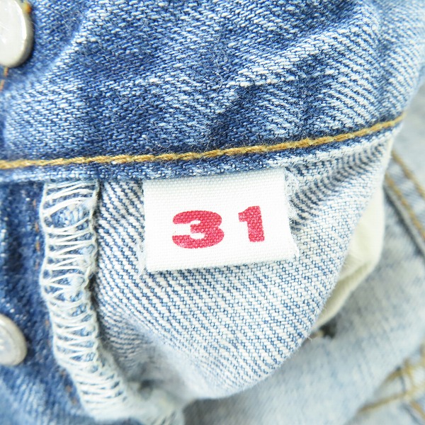 実際に弊社で買取させて頂いたHOLLYWOOD RANCH MARKET/ハリウッドランチマーケット コットン デニム パンツ/31の画像 3枚目