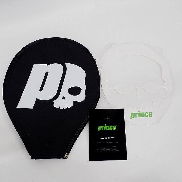 実際に弊社で買取させて頂いたPrince×HYDROGEN/プリンス×ハイドロゲン O3 Tattoo 100/オースリー タトゥー  硬式テニスラケットの画像 9枚目