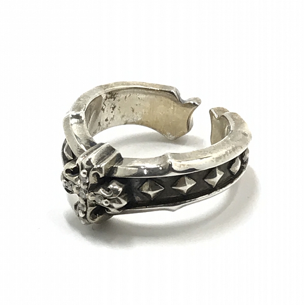 実際に弊社で買取させて頂いたDEAL DESIGN/ディールデザイン クロス バンド リング 14号