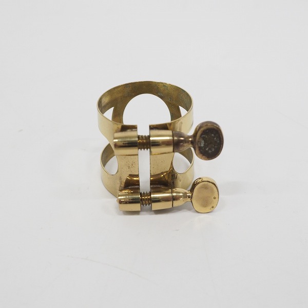 実際に弊社で買取させて頂いたSELMER/セルマー アルトサックス用 S90 180 マウスピース リガチャー/キャップ付きの画像 7枚目