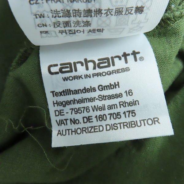 実際に弊社で買取させて頂いたCarhartt/カーハート ポケットTシャツ ビッグシルエット Lの画像 4枚目