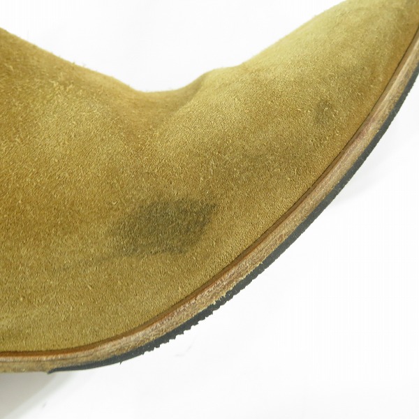 実際に弊社で買取させて頂いたSAINT LAURENT/サンローラン サイドゴア チェルシーブーツ 328368/40の画像 6枚目