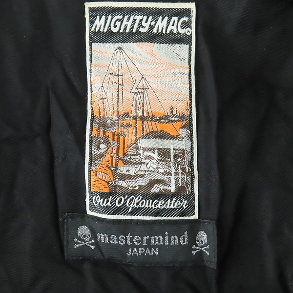実際に弊社で買取させて頂いたmastermind japan × Mighty-Mac/マスターマインドジャパン × マイティーマック ジップブルゾン の画像 2枚目