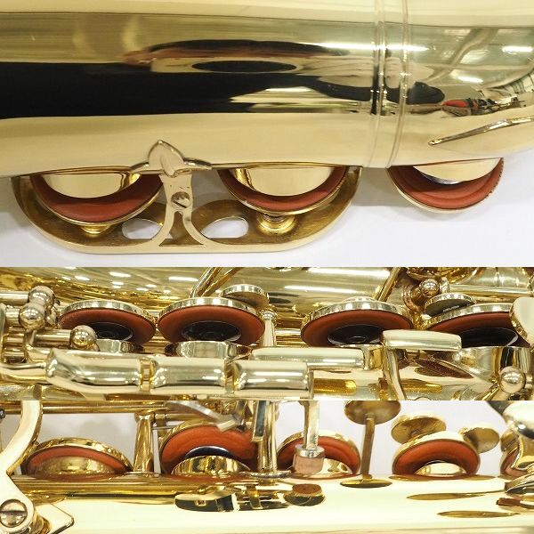 実際に弊社で買取させて頂いた ★J.Michael/Jマイケル アルトサックス ゴールド ハードケース付の画像 7枚目