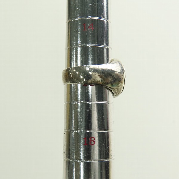 実際に弊社で買取させて頂いたPaul Smith/ポールスミス ジーンズ シルバー リング 16-16.5号の画像 8枚目