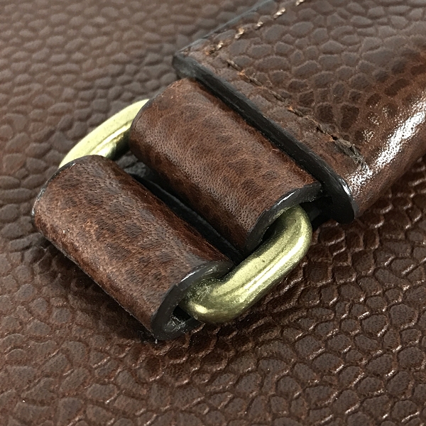 実際に弊社で買取させて頂いたGANZO/ガンゾ GD/ジーディー レザーアタッシュケース/ブリーフケース 57644の画像 5枚目