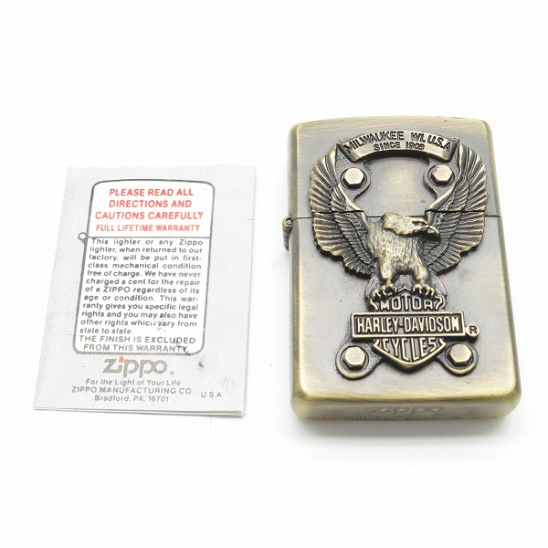 実際に弊社で買取させて頂いたZIPPO/ジッポー HARLEY-DAVIDSON/ハーレーダビッドソン 94年製の画像 6枚目