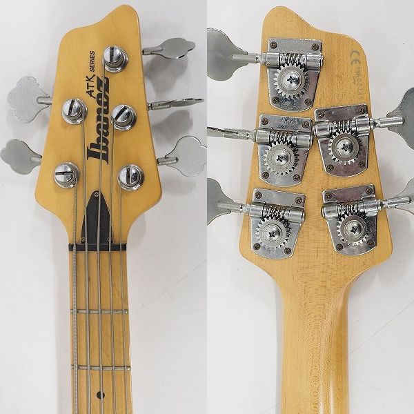 実際に弊社で買取させて頂いた★Ibanez/アイバニーズ ATK series アクティブ 5弦エレキベース 日本製 ソフトケース付の画像 2枚目
