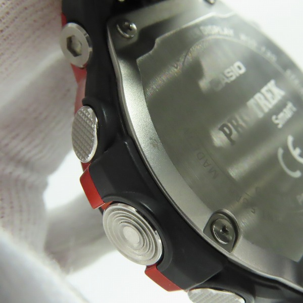 実際に弊社で買取させて頂いたCASIO/カシオ PROTREK/プロトレック スマートウォッチ WSD-F30-RGの画像 4枚目
