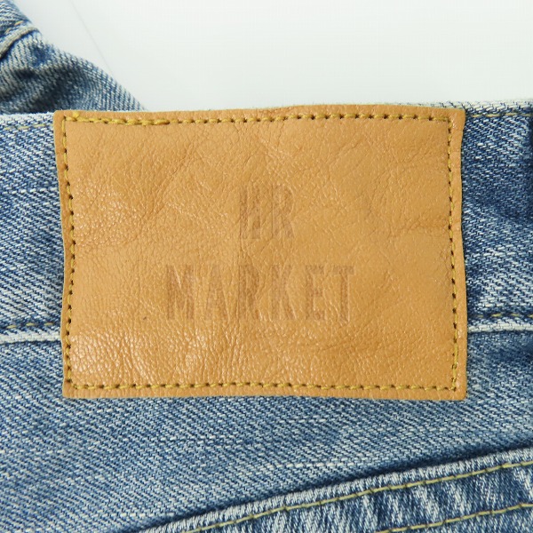 実際に弊社で買取させて頂いたHOLLYWOOD RANCH MARKET/ハリウッドランチマーケット コットン デニム パンツ/31の画像 4枚目