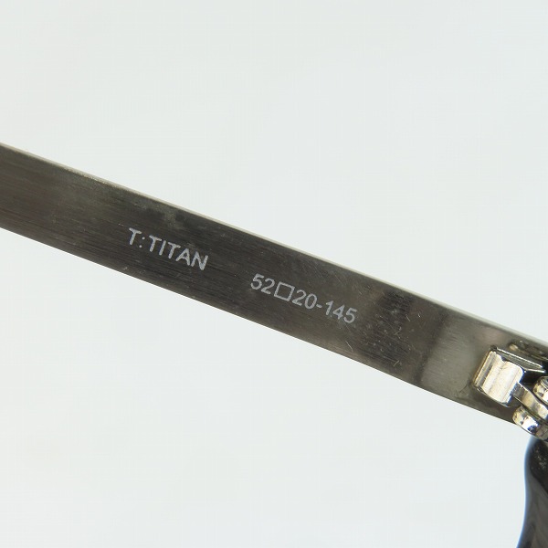 実際に弊社で買取させて頂いたG.ARROWS/ジーアローズ  度入り眼鏡/メガネフレーム/アイウェア の画像 7枚目