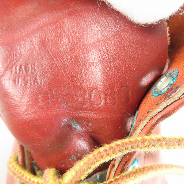 実際に弊社で買取させて頂いたRED WING/レッドウィング アイリッシュセッター ブーツ 羽タグ 8166 /7Dの画像 5枚目
