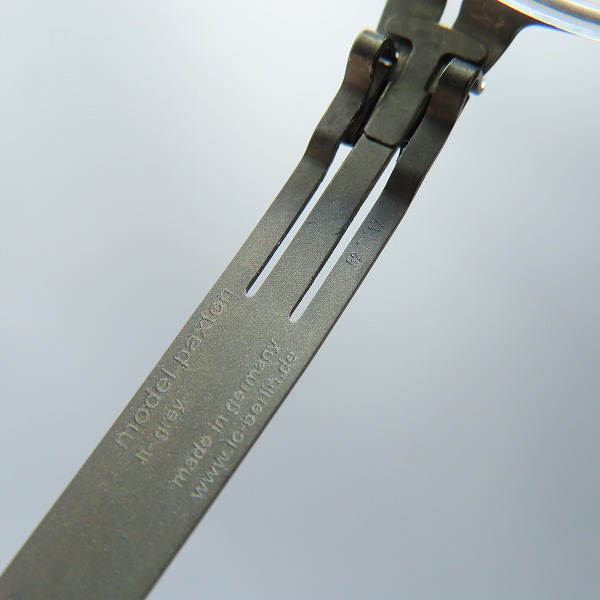 実際に弊社で買取させて頂いたic! berlin/アイシーベルリン paxton 眼鏡/メガネフレーム/アイウェアの画像 6枚目